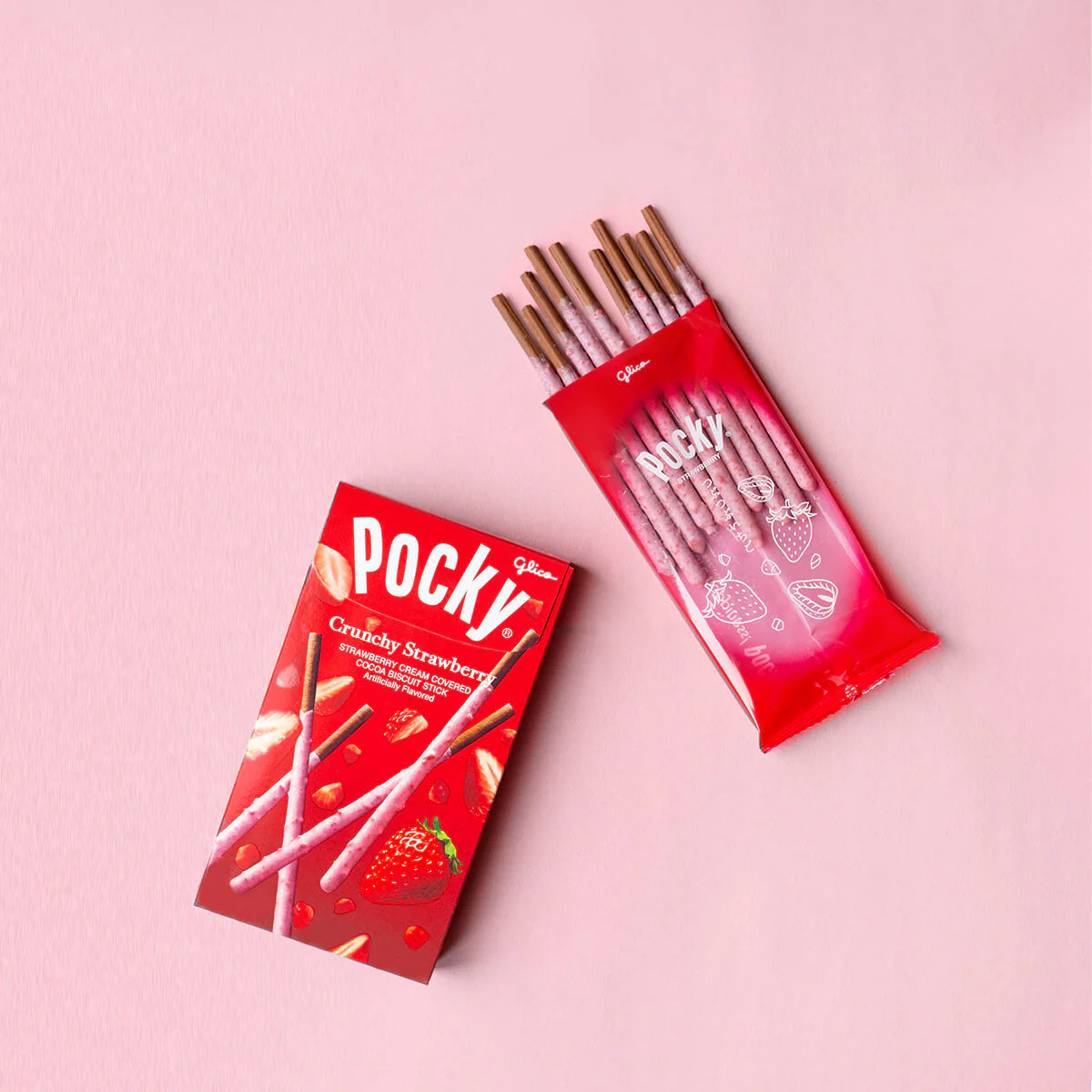 Pocky Crunchy Strawberry - Image 4